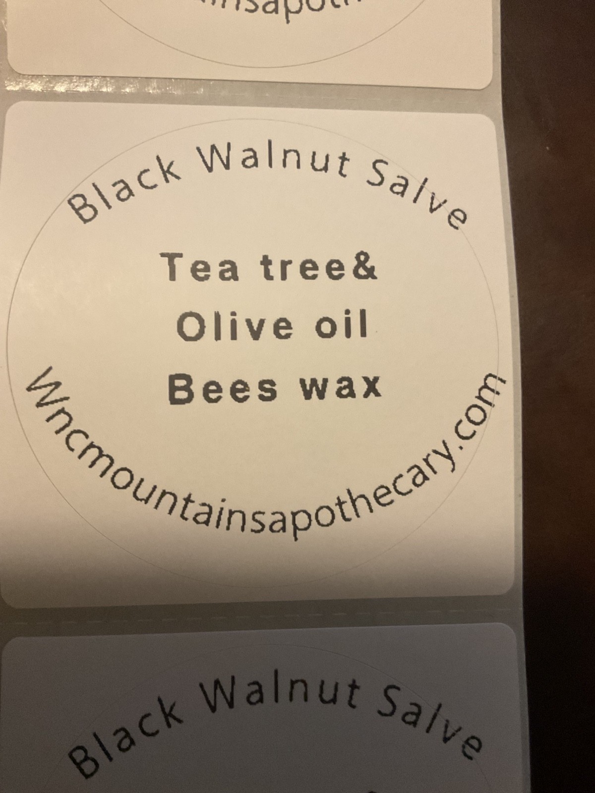 Antifungal Black Walnut with Tea Tree oil Salve Nail fungus, athlete’s foot,