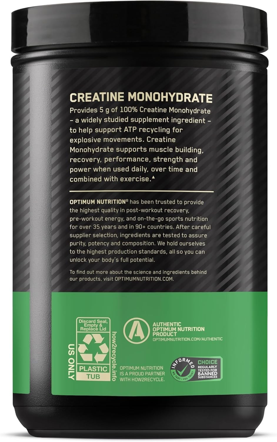 Micronized Creatine Powder, Unflavored, 1.32 lb (600 g)