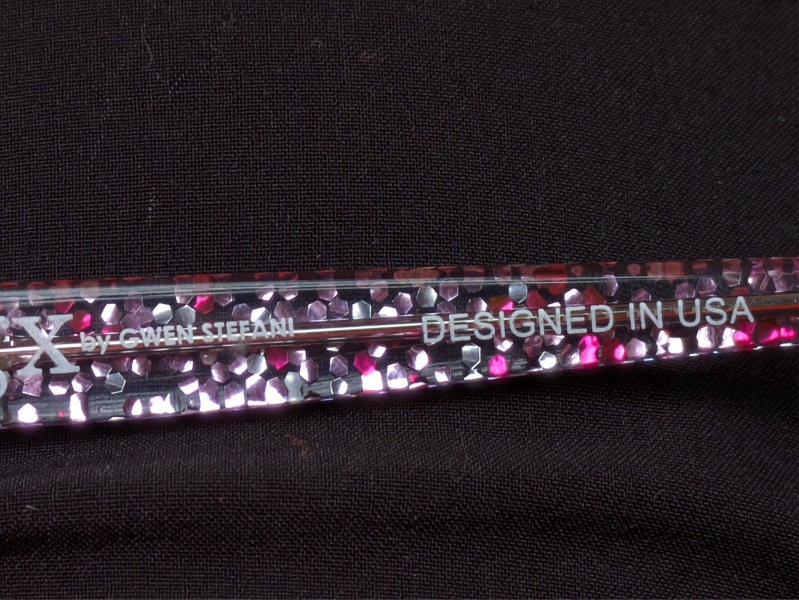 gx by Gwen Stefani GX831 LIL Lilac Glitter Women’s Eyeglasses Frames 48-16-130
