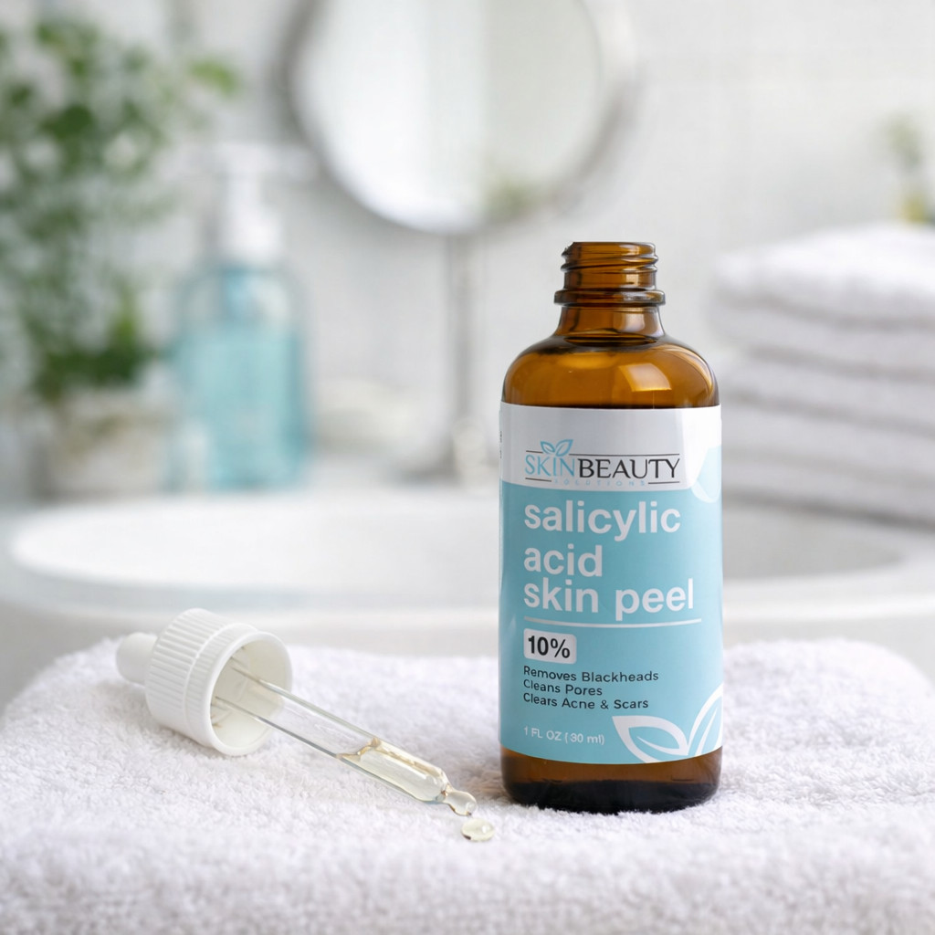 Salicylic Acid Skin Peel 10% 20% 30% Exfoliating Face Care Solution