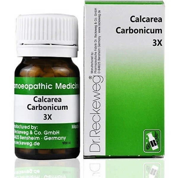 Dr. Reckeweg Calcarea Carbonicum 3X(20gm) Tablet FREE SHIPPING
