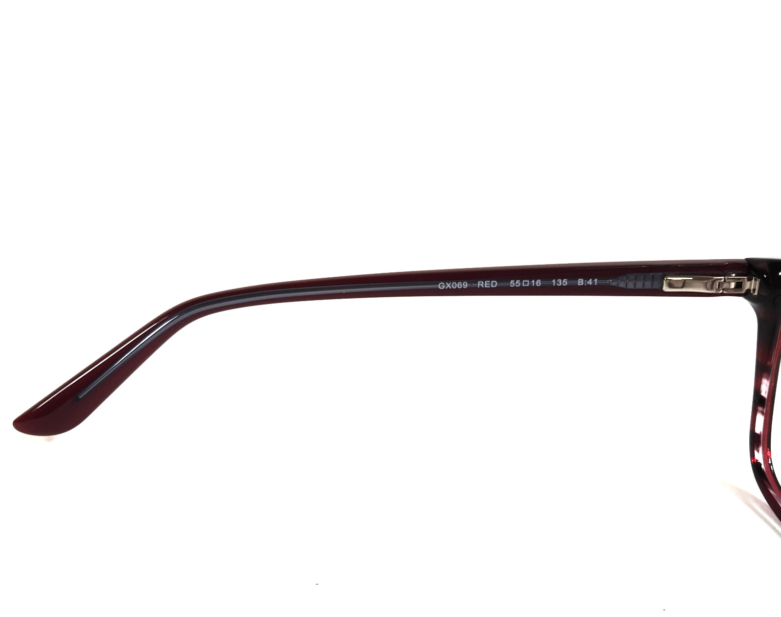 GX by Gwen Stefani Eyeglasses Frames GX069 RED Cat Eye Full Rim 55-16-135