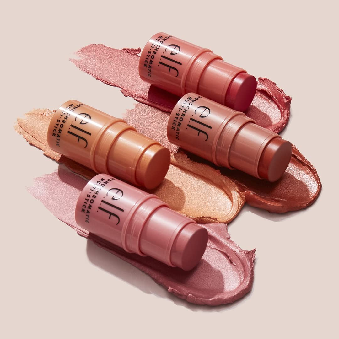 e.l.f. Monochromatic Multi Stick, Travel-Sized Luxuriously Creamy & Blendable…