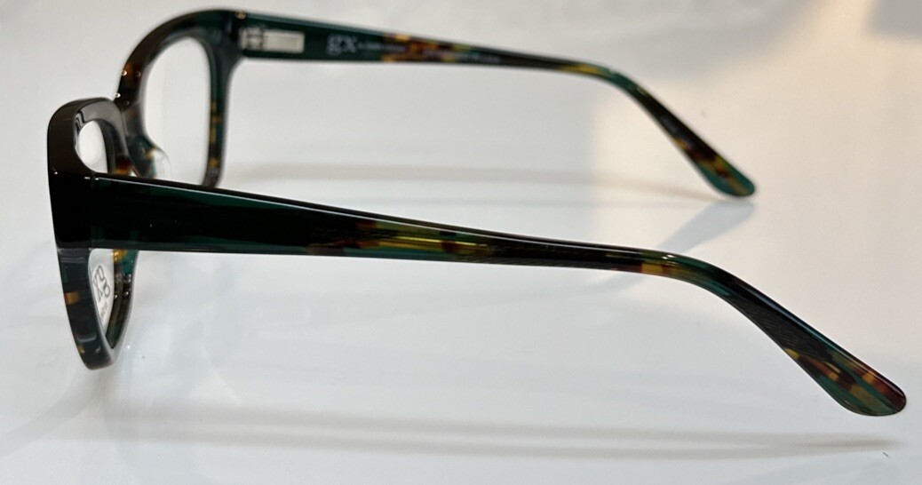 GX by GWEN STEFANI GX039 GREEN MULTI Womens Designer Eyeglasses Frames 51/17/135