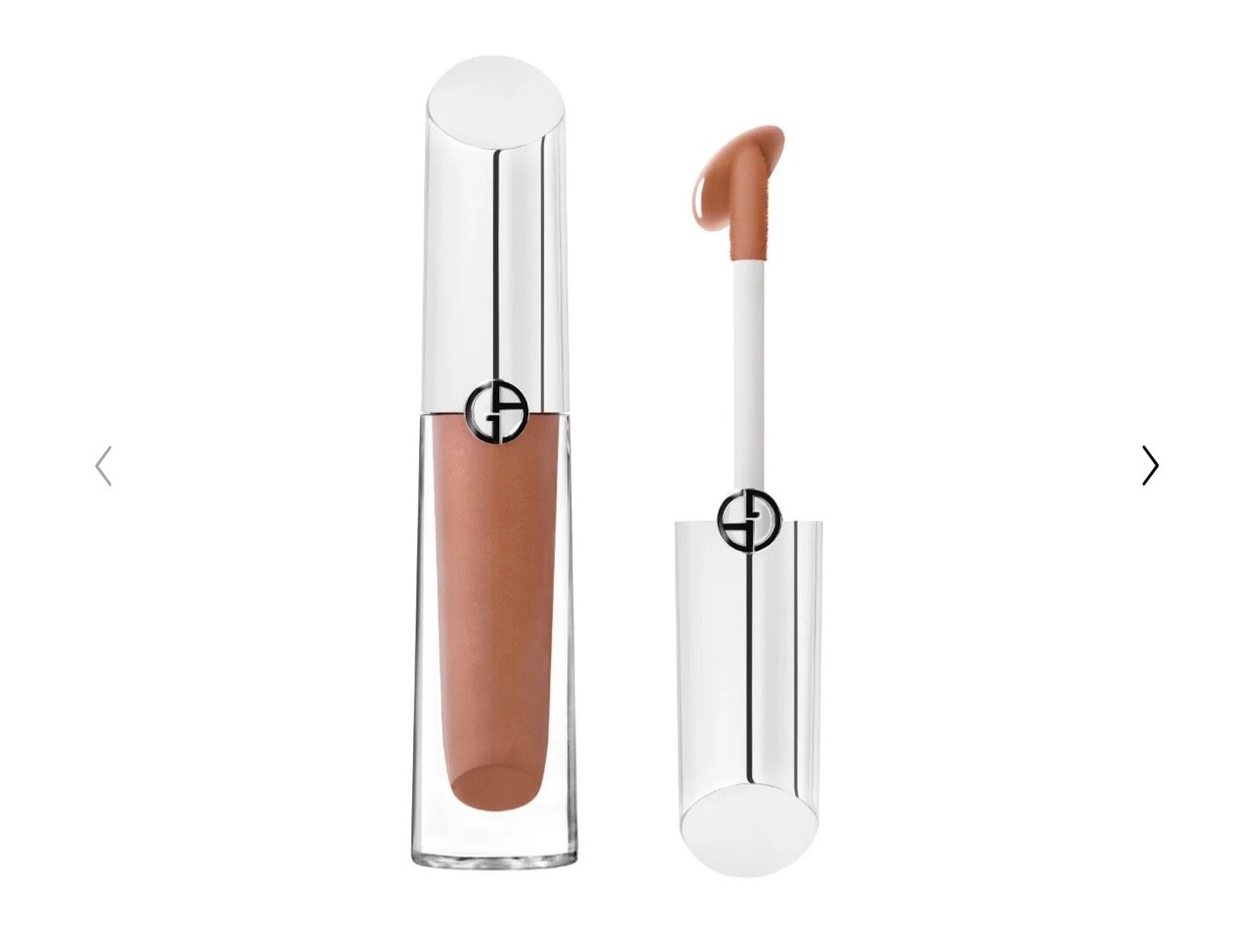 giorgio Armani Prisma glass lip gloss in shade 7 Nude Glow