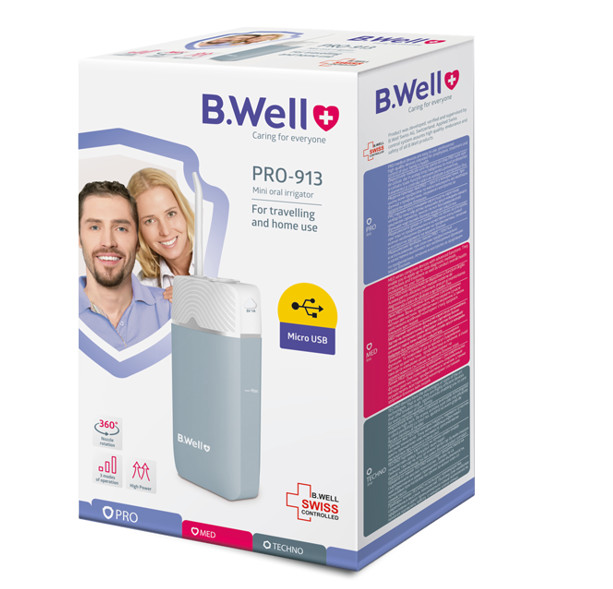 B.Well PRO-913 Water Flosser Oral Irrigator Deep Teeth Cleaning Dental Care Unit