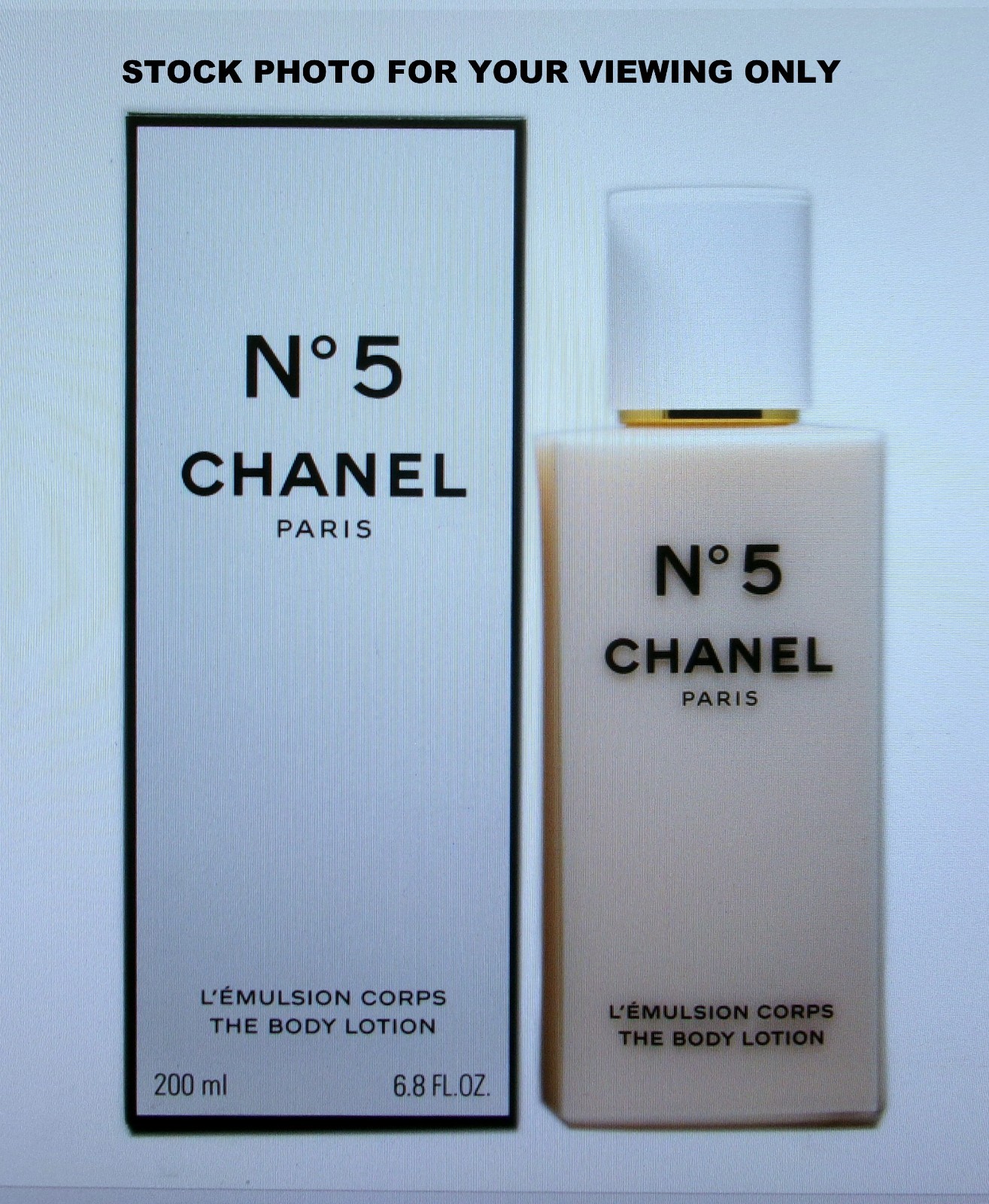 Chanel No. 5 for Women The Body Lotion 200 ml/6.8 oz/NEW IN RETAIL BOX/SEALED