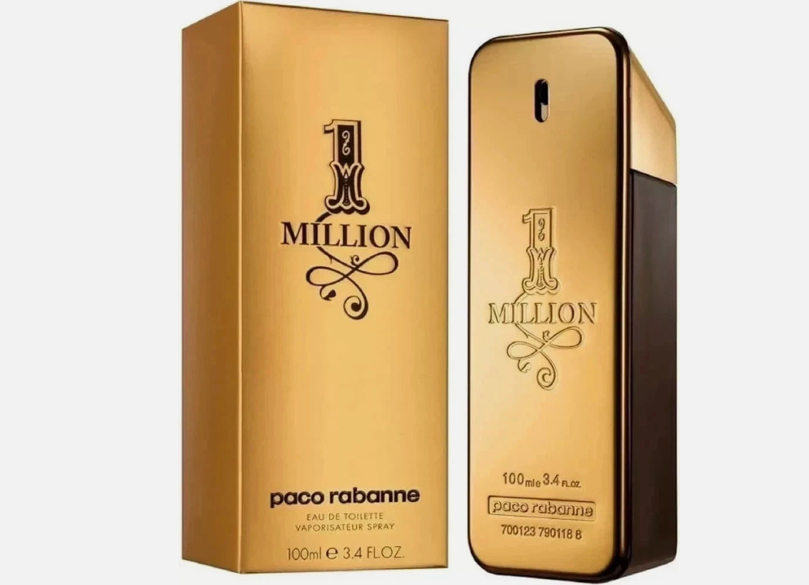 New One Million by Paco Rabanne EDT Spray 100ml / 3.4 oz Men