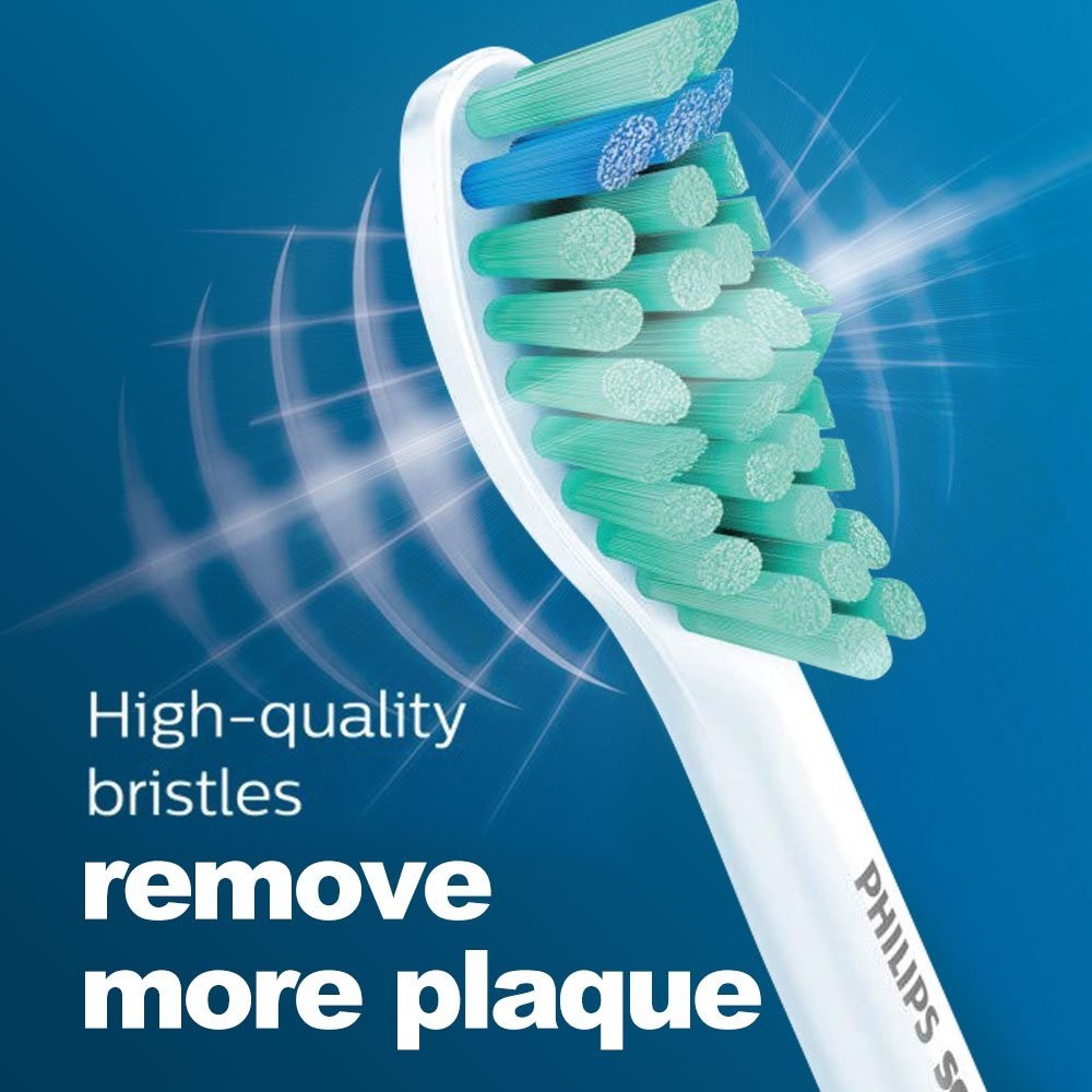 4-Pack Genuine Philips C3 Premium Plaque Control Brush Heads C3-White-HX9044/33