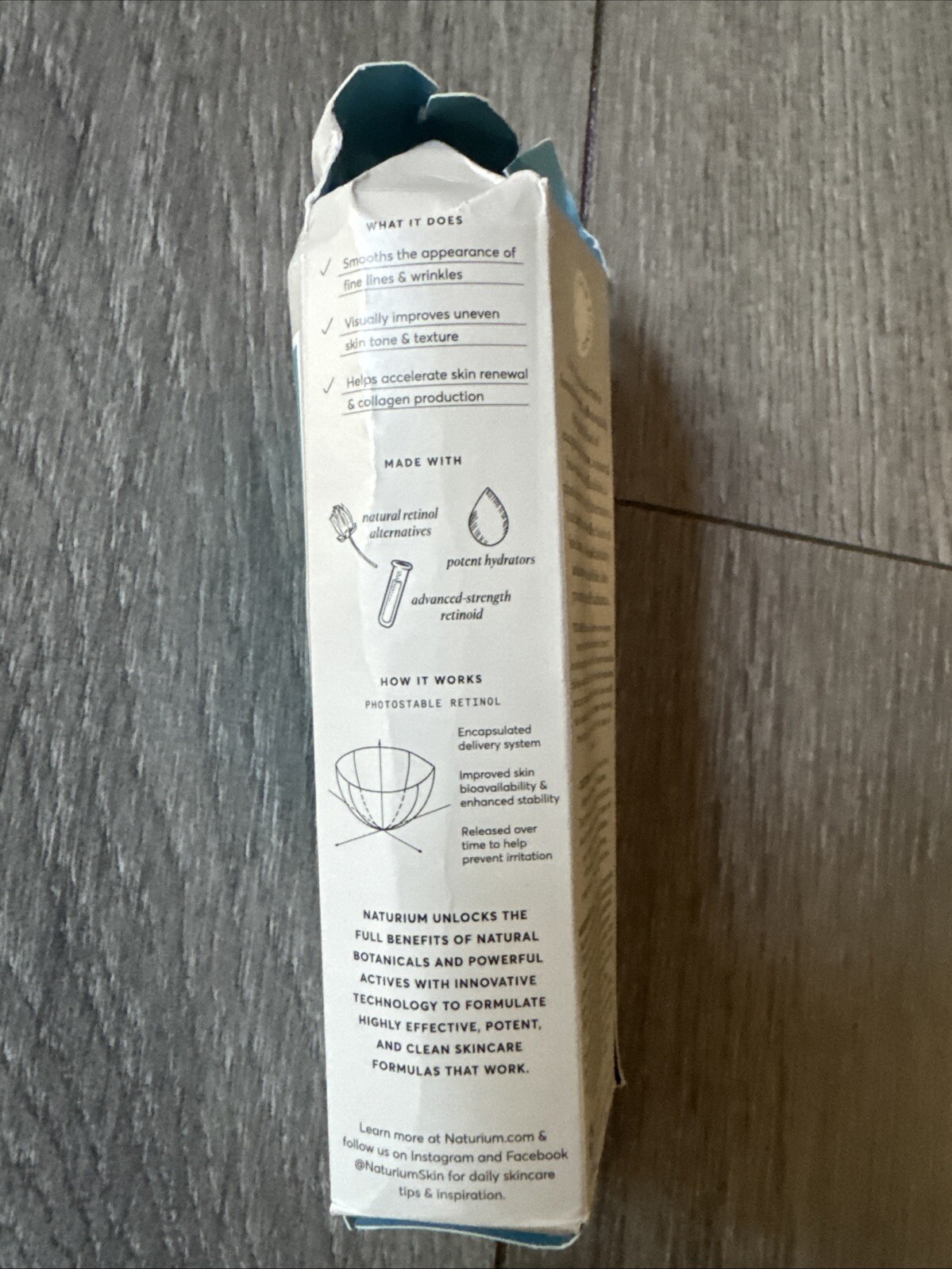 Naturium Retinol Complex Serum – 1 fl oz – Targets Fine Lines & Wrinkles