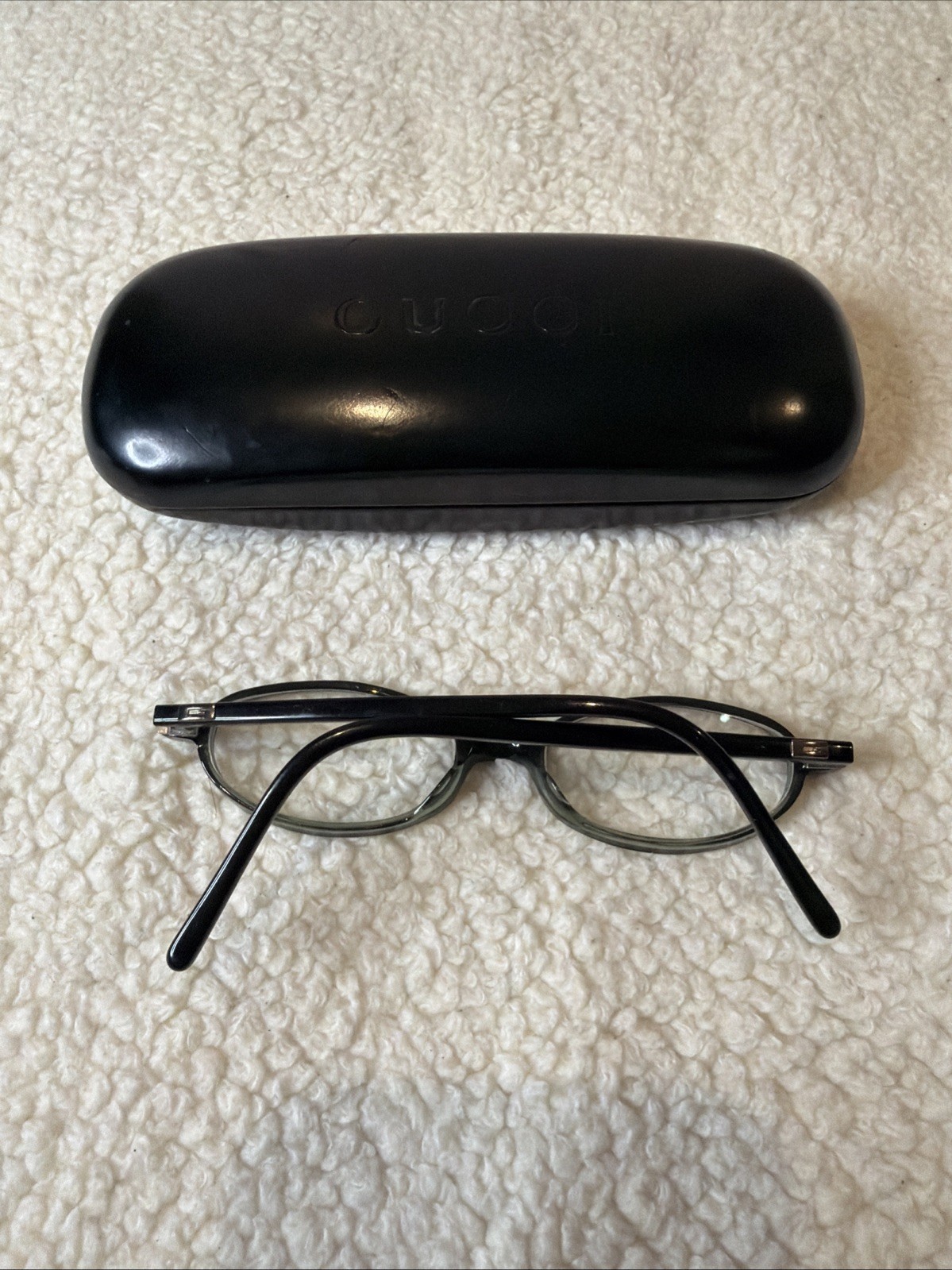 GUCCI GG 2479 M3X BLACK GREEN VINTAGE AUTHENTIC FRAMES EYEGLASSES W Case Luxury