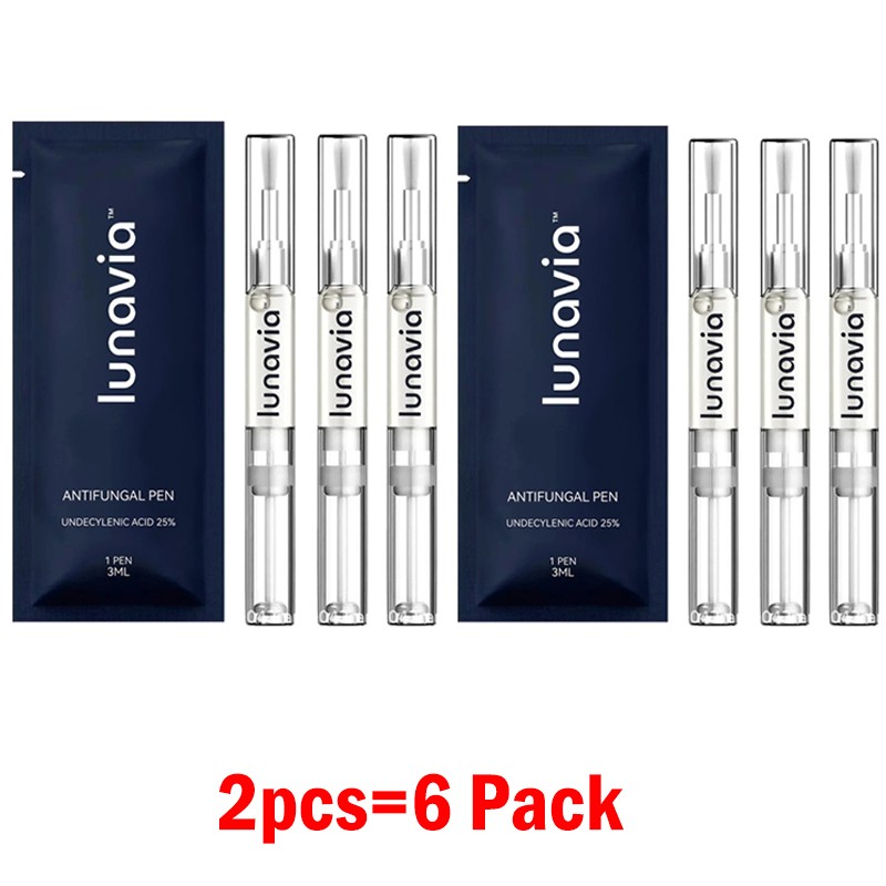 1-15 Pack Lunavia Antifungal Pen,25% Undecylenic Acid – Toenail Fungus Treatment