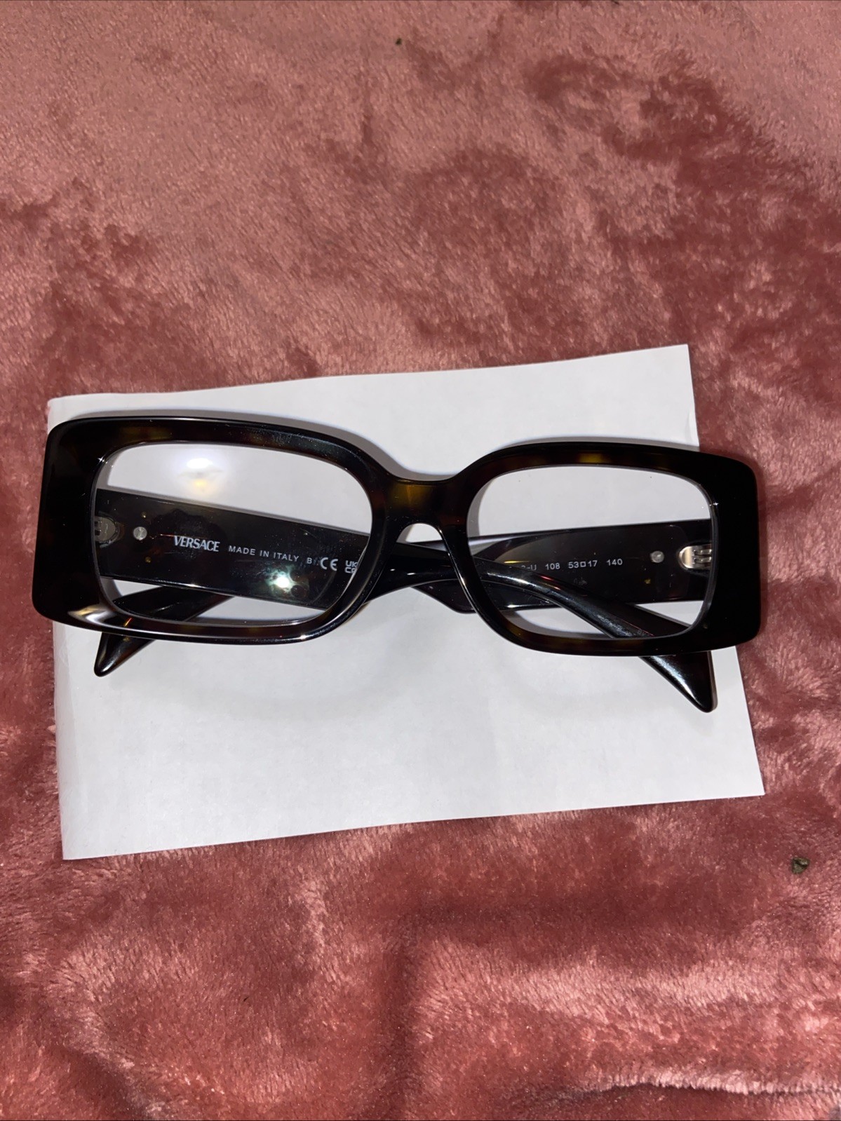versace glasses frames women