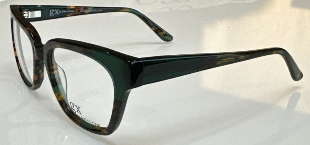 GX by GWEN STEFANI GX039 GREEN MULTI Womens Designer Eyeglasses Frames 51/17/135