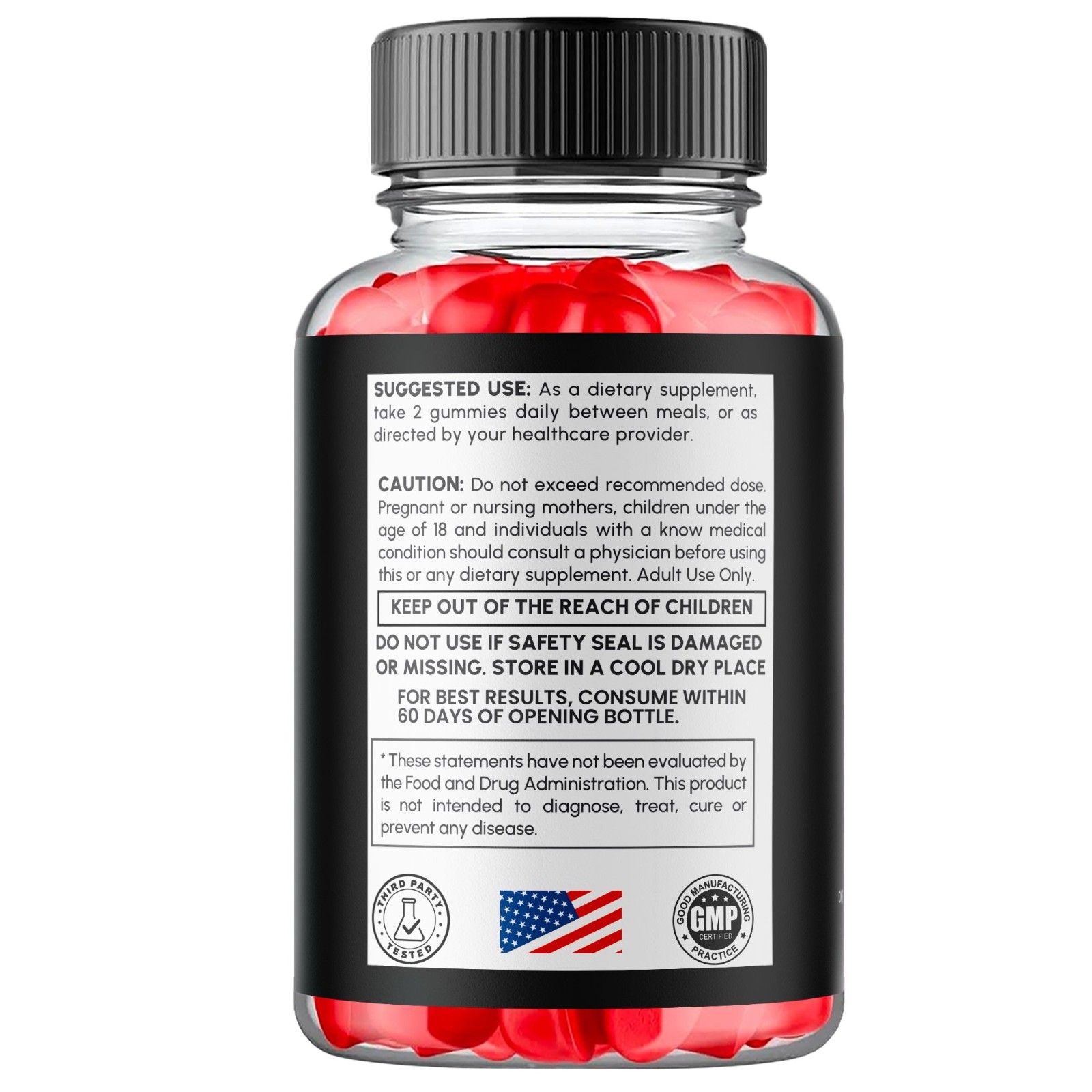 (5 Pack) Horse Boost ACV Gums Male Health Support Formula HorseBoost 300 Gummies