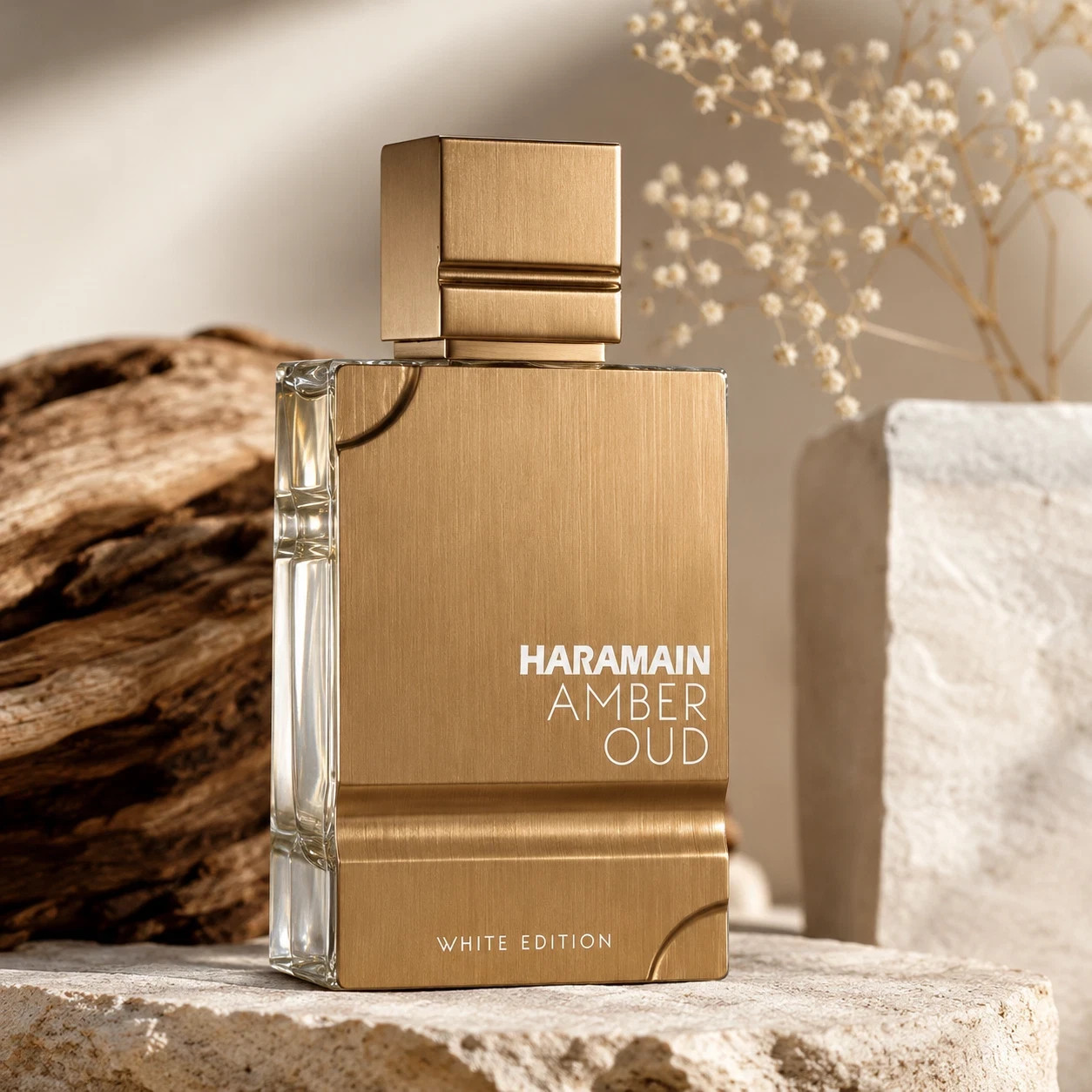 AL HARAMAIN Amber Oud White Edition EDP 60ml 2oz Unisex Perfume Luxury UAE