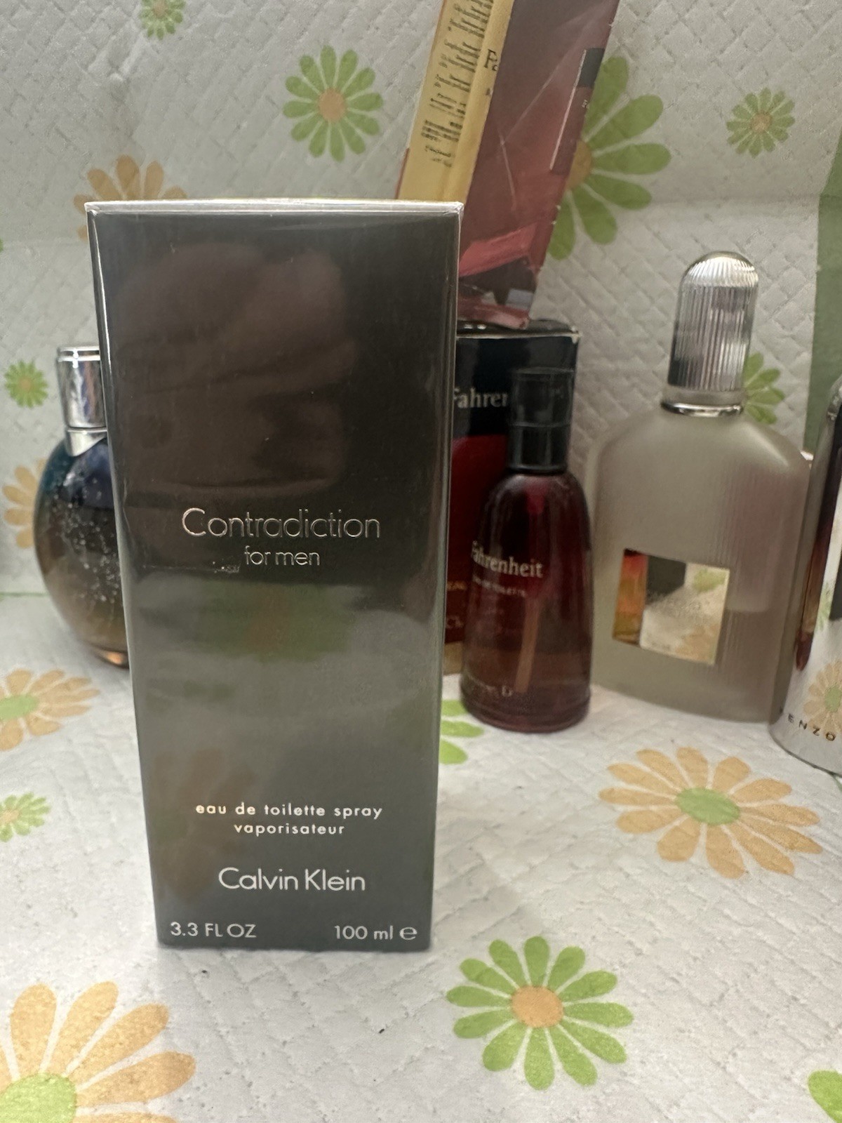 CONTRADICTION CALVIN KLEIN 3.4oz Eau de Toilette Men’ Sealed box. Discontinued