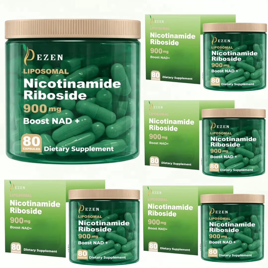 DEZEN NAD+ Supplement Alternative, Liposomal Nicotinamide Riboside/Resveratrol &