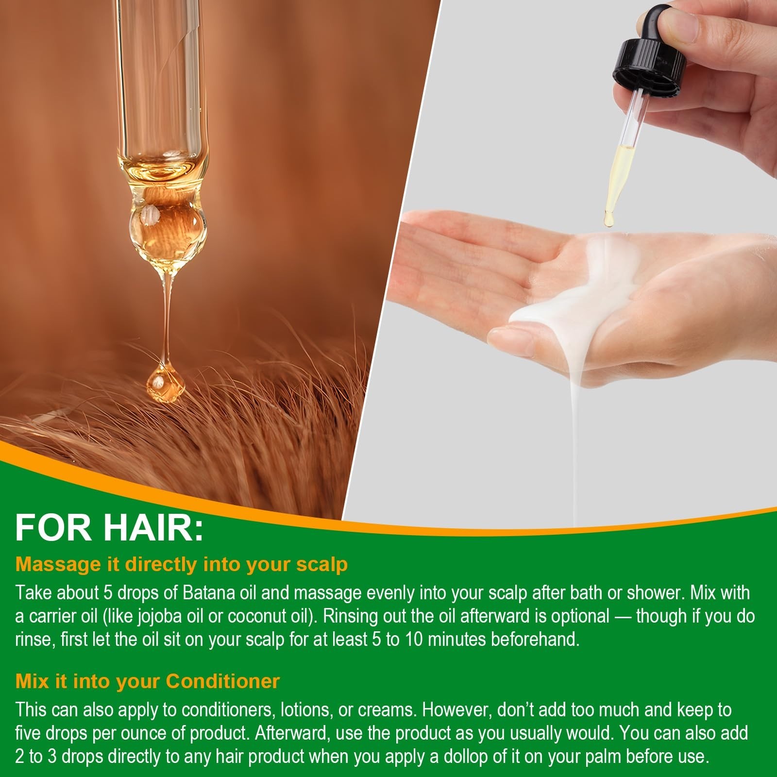 Batana Oil – 100% Pure & Natural from Honduras for Hair Growth, 2.02 fl oz …