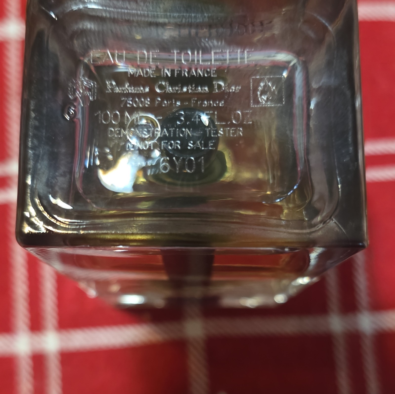Dior Homme Eau de Toilette Spray Regular Size 3.4 fl oz Woody Scent