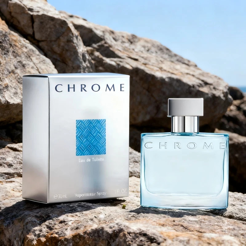 CHROME by Loris Azzaro for Men Cologne 3.3 oz / 3.4 oz EDT New in Box