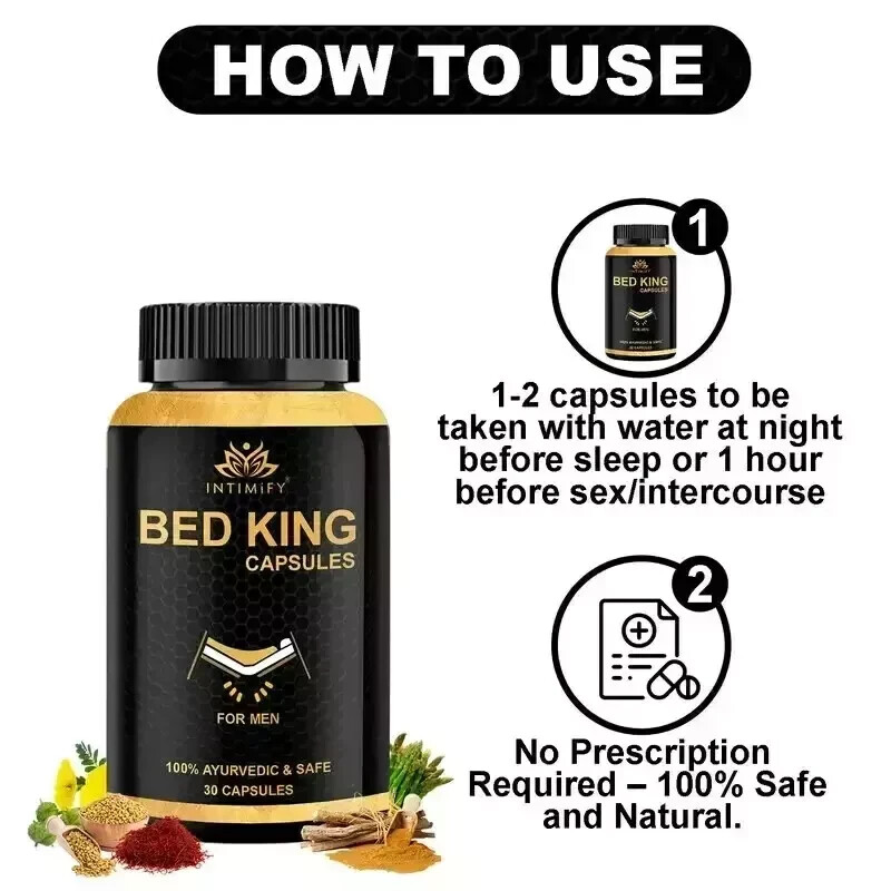 NEW . 30 Powerful Capsules . Works In 10 Minutes. 100% Money Back Guaranteed….