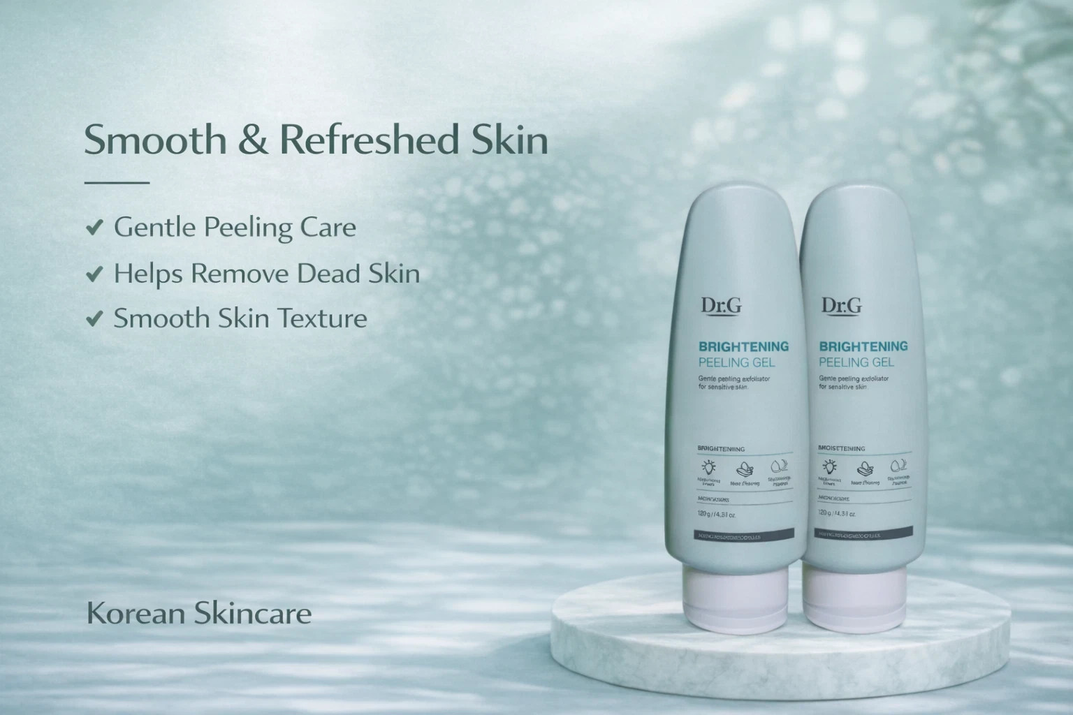 DR.G BRIGHTENING PEELING GEL 10.14 fl oz set Facial Peeling Gel (K-Beauty)