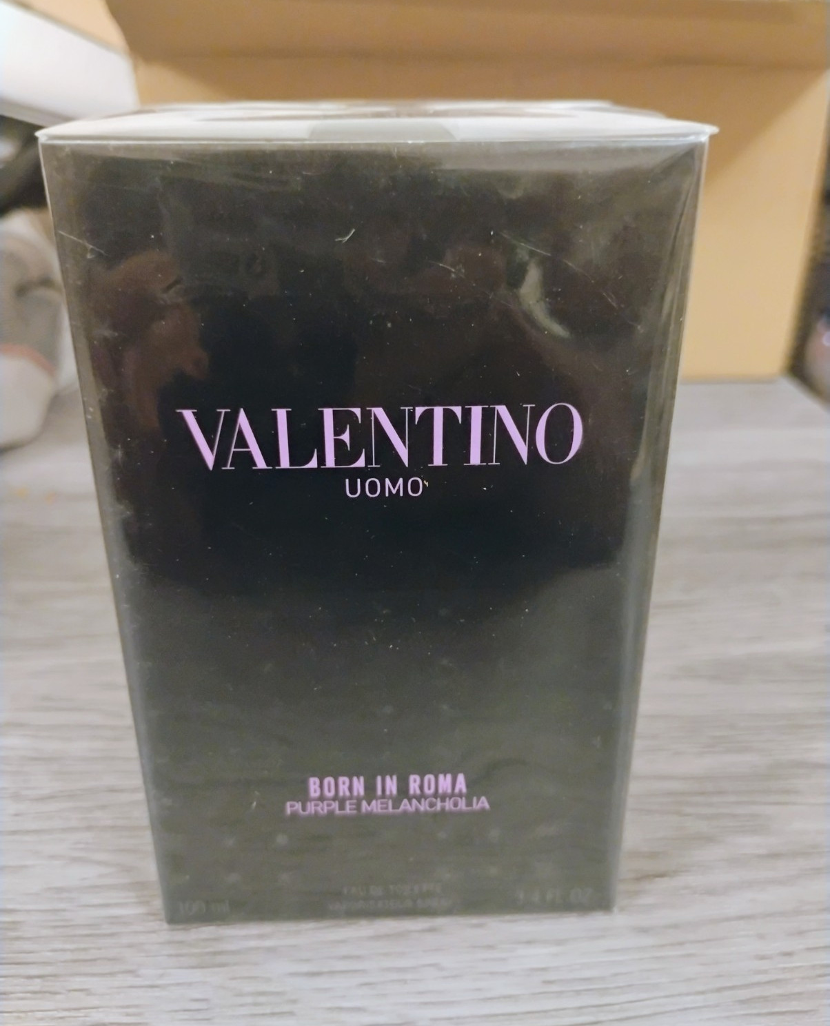 Valentino Uomo Born in Roma Purple Melancholia EDT Spray 3.4 fl oz Regular
