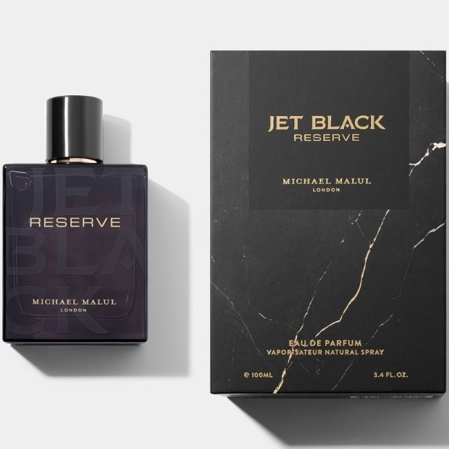 Michael Malul London Jet Black Reserve Eau de Parfum Spray Regular Size 3.4