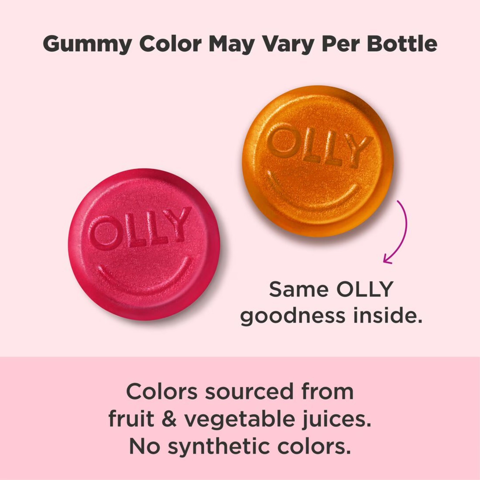 OLLY Undeniable Beauty Gummies, Biotin, Keratin, Supplement for Hair, Skin, Nail