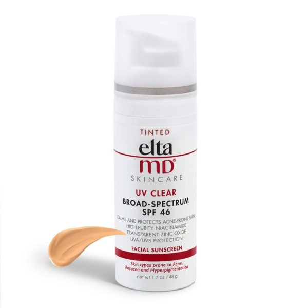Elta MD UV Clear TINTED Facial Sunscreen SPF 46 1.7 oz EXP 09/2027 New in Box