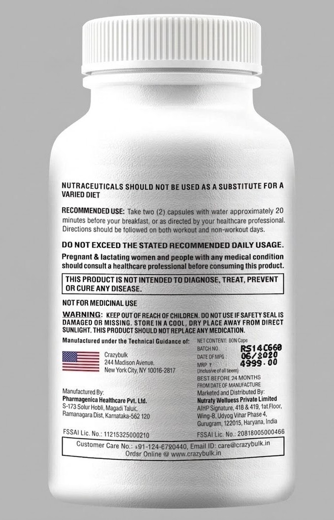 Crazybulk Gynectrol Natural Alternative 60 Capsules | Free Shipping | Pack of 3