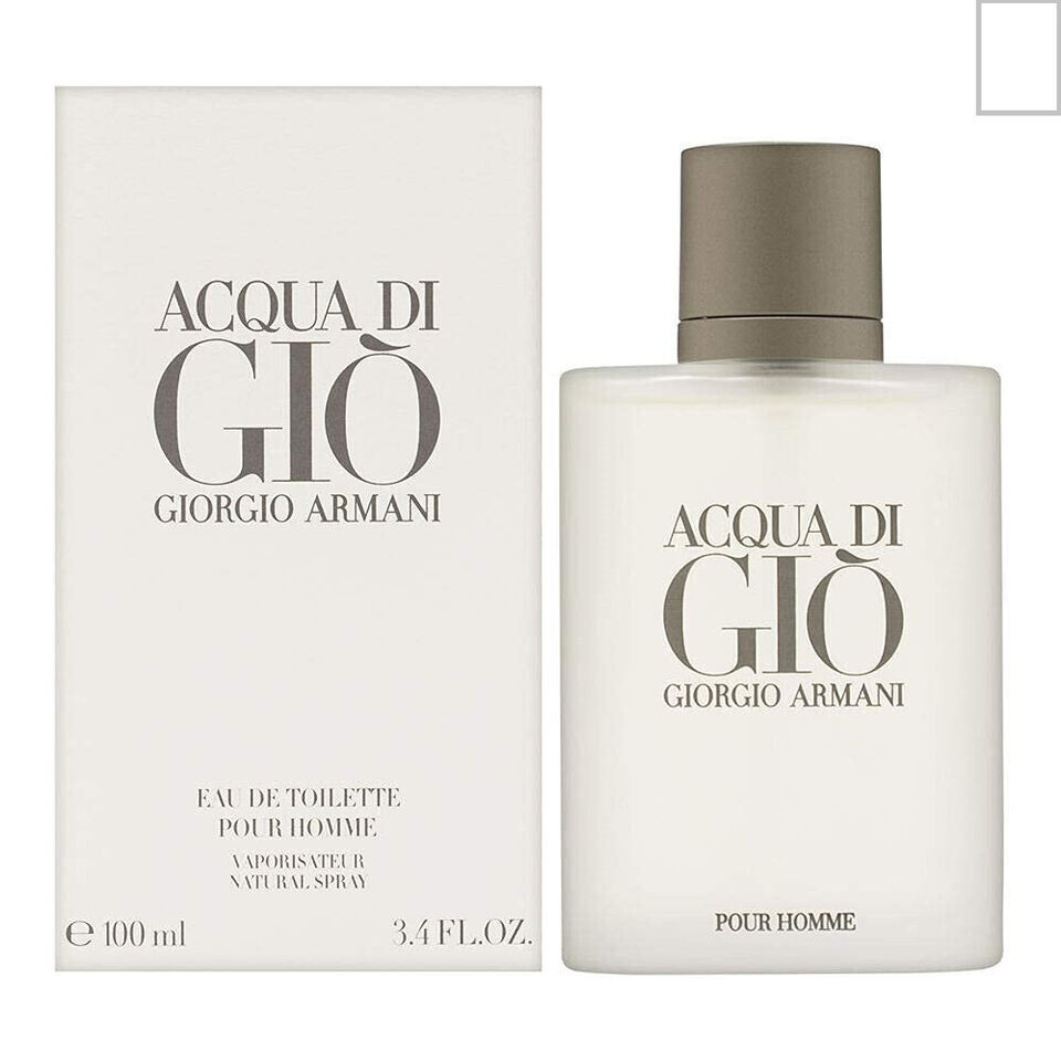 Giorgio Armani Acqua Di Gio 3.4 oz Men’s Eau de Toilette Spray New & Sealed