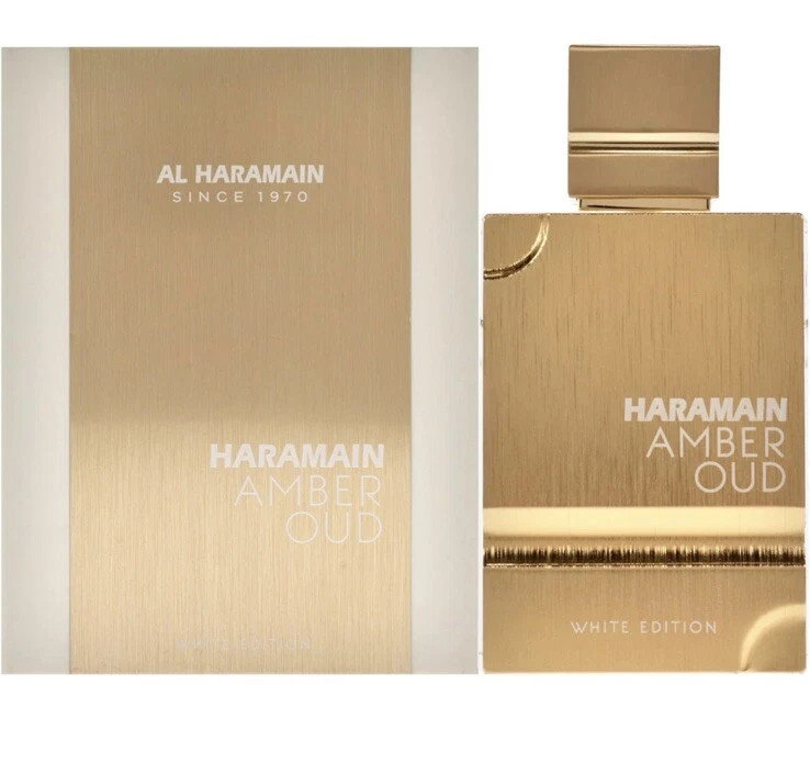 Al Haramain Amber Oud White Edition Eau De Parfum Spray for Unisex 3.4 Ounce