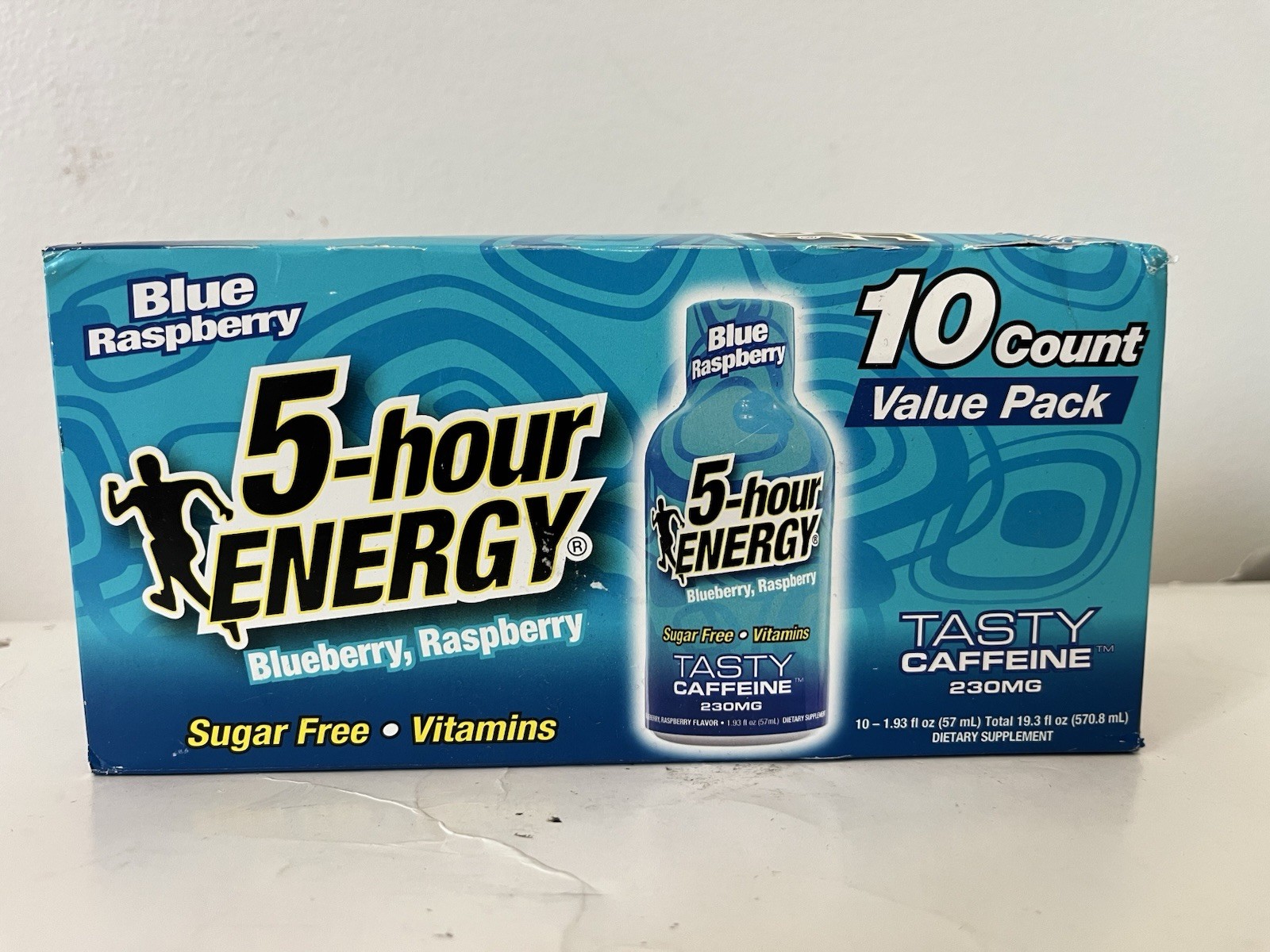 5 Hour Energy, Shots. Blue,Raspberry (1.93 Fl Oz – 10 Count)