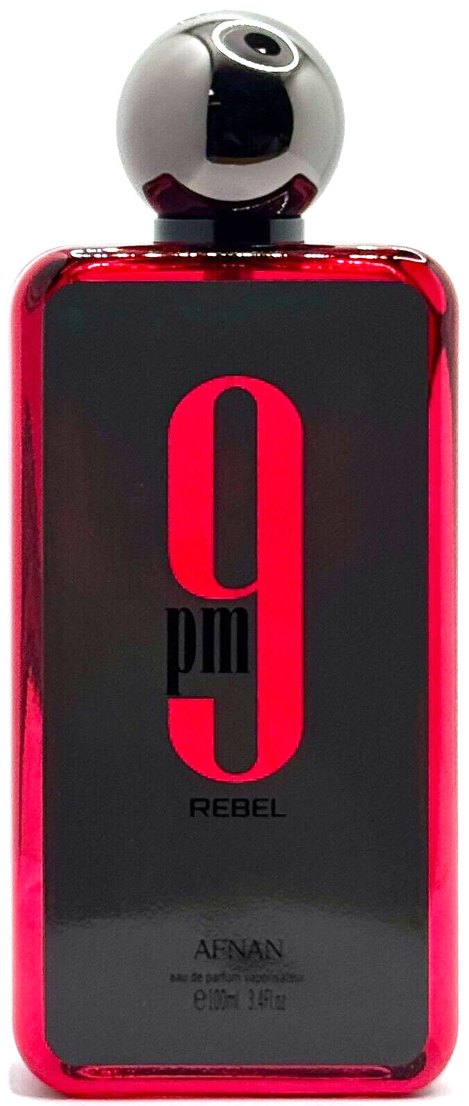 AFNAN 9PM REBEL EAU DE PARFUM SPRAY UNISEX 3.4 Oz / 100 ml BRAND NEW ITEM!!!