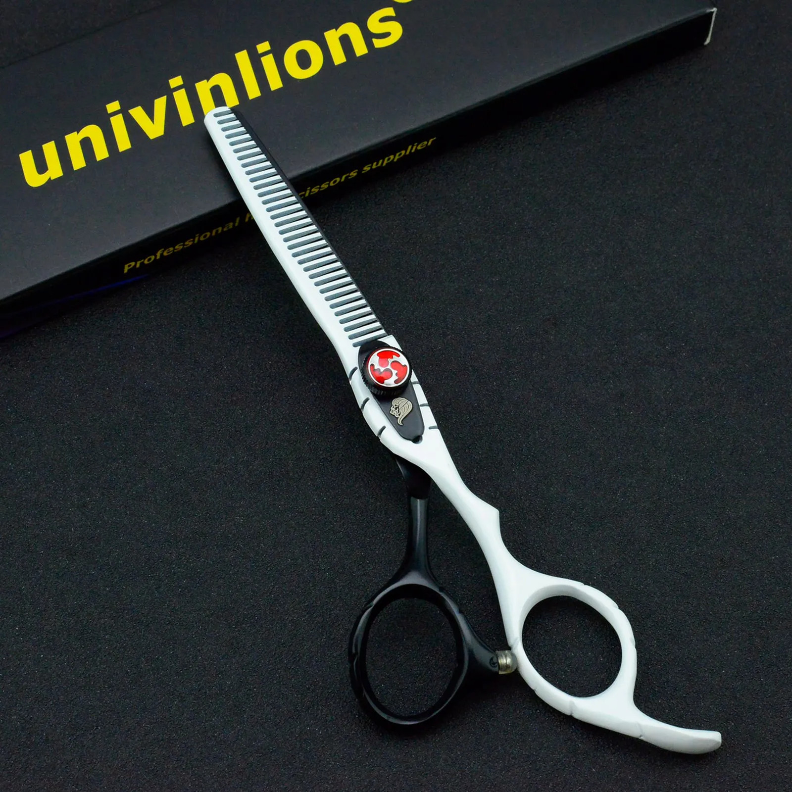 6″ 6cr13 Alloy Hairdressing Scissors Black Red Green Purple White Hair Cutting S