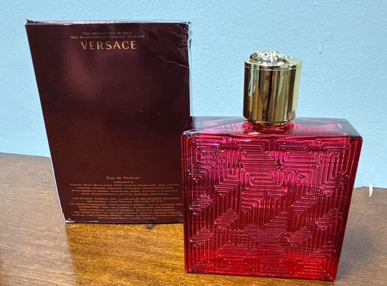 Versace Eros Energy Eau de Parfum EDP Natural Spray 3.4 fl oz Regular