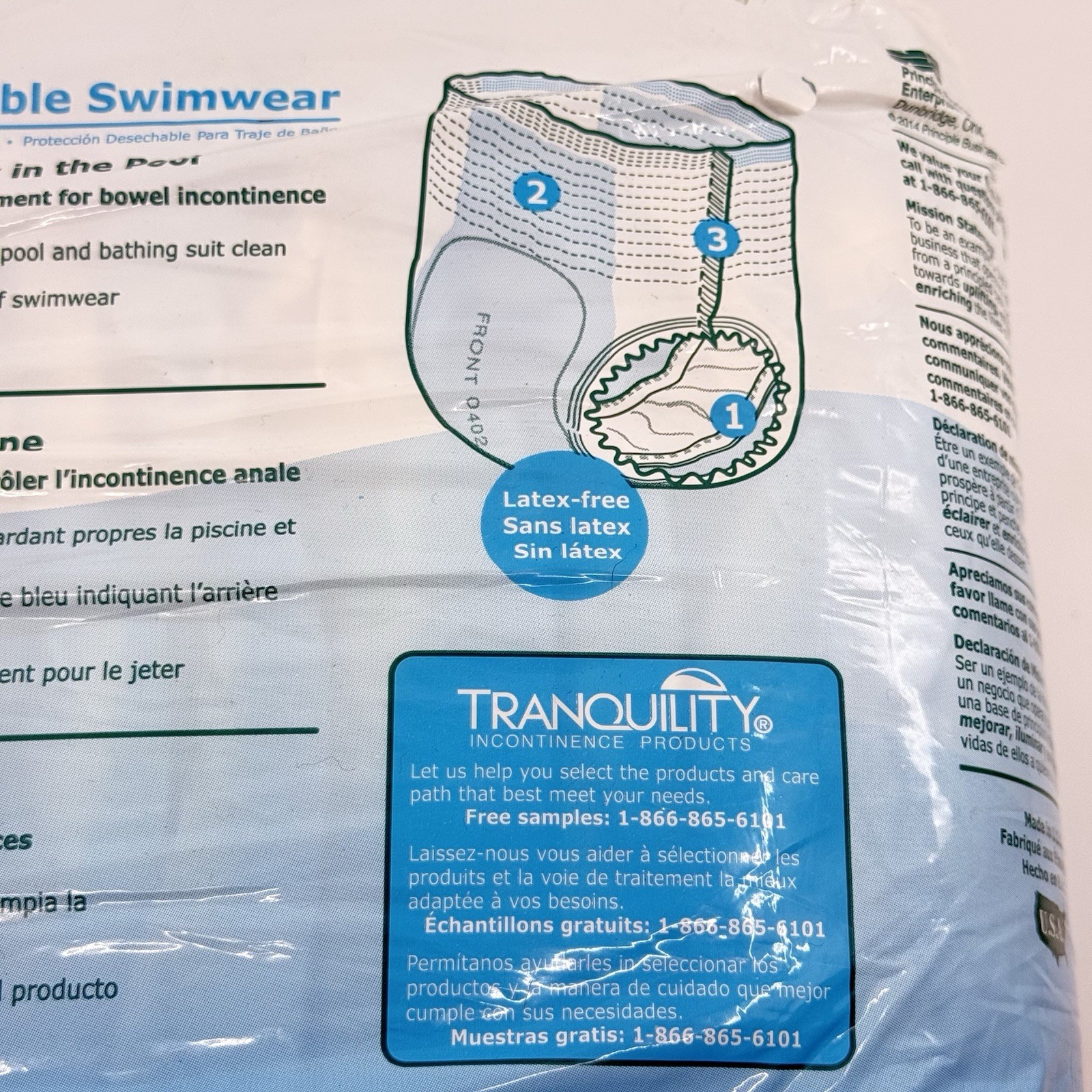 Swimmates Disposable Swimwear XXL Plus 12 Ct Adult Unisex Incontinence