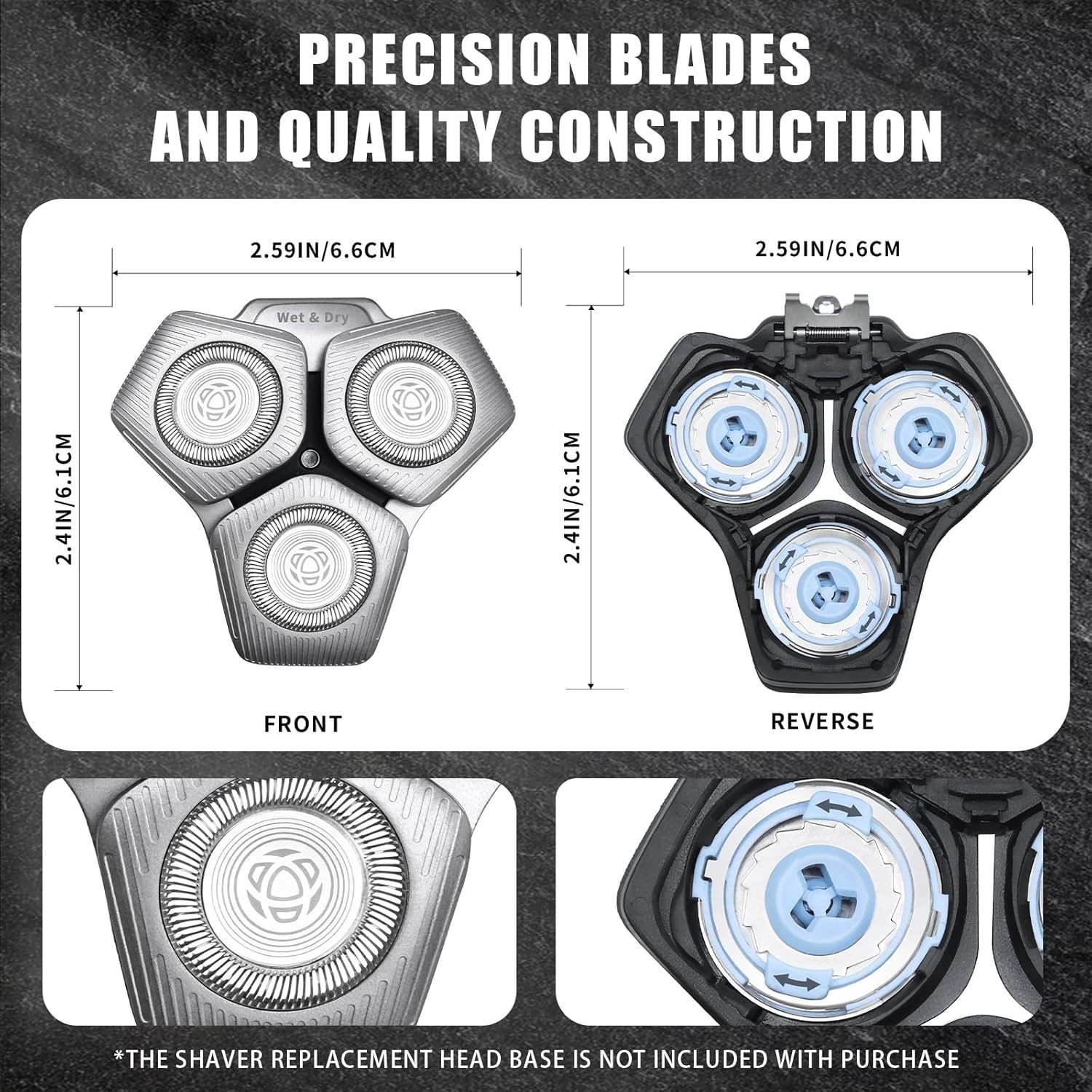 SH71/50 Shaving Head Compatible with Phili*s Shavers Series S5000 (S5XXX),S7000