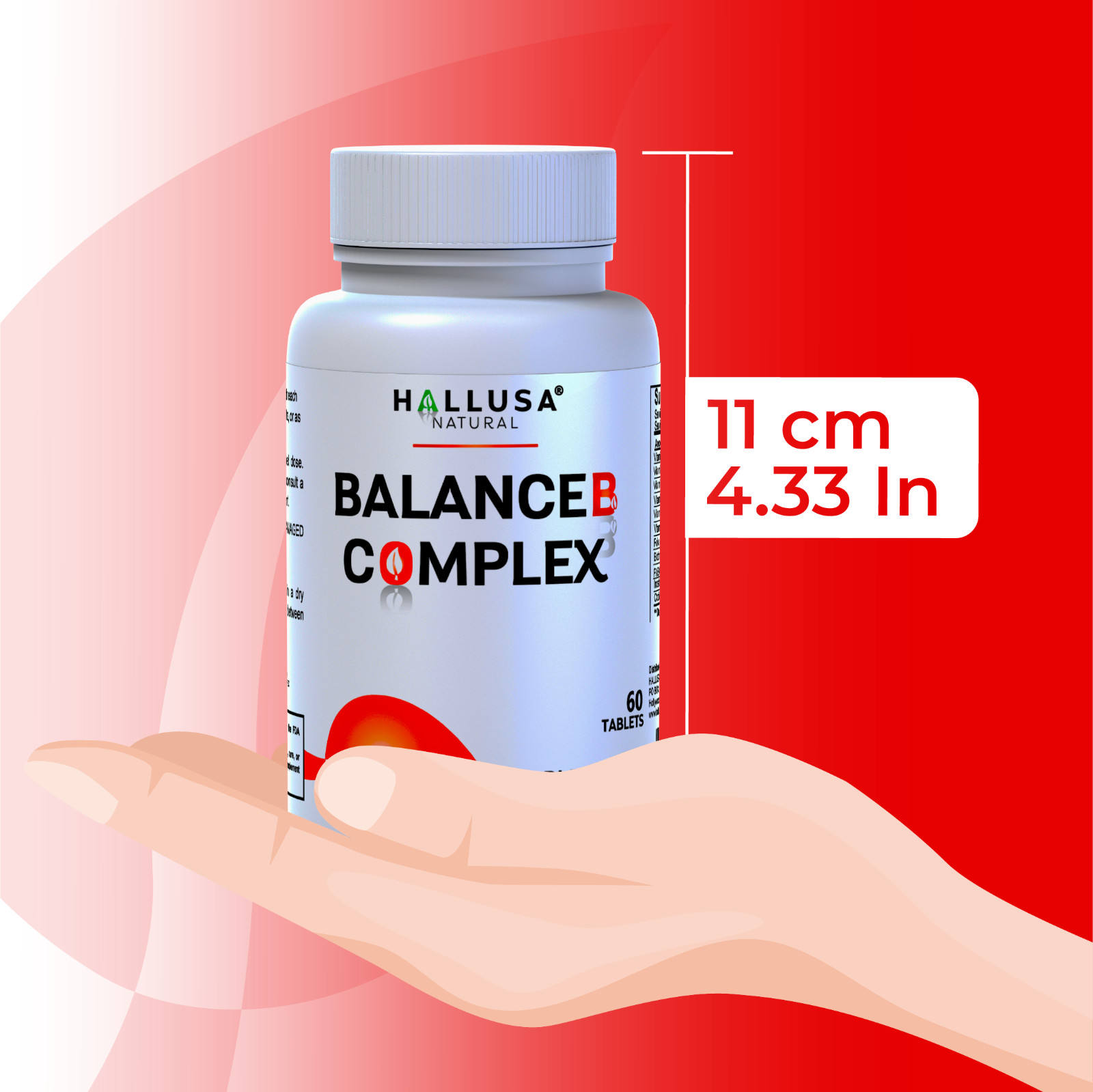 Complejo B B1, B2, B3, B5, B6, B8, B12 – Energía, Nervios y Corazón – 60 Tabs