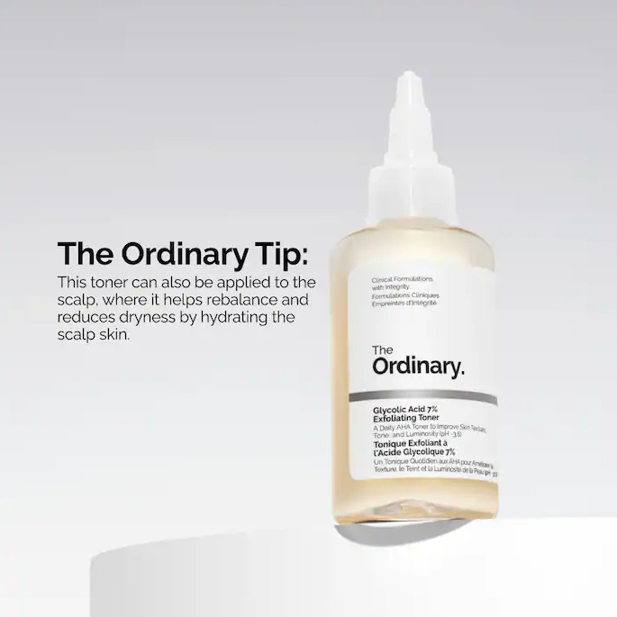 The Ordinary Glycolic Acid 7% Exfoliating and Brightening Daily Toner,2 SIZES