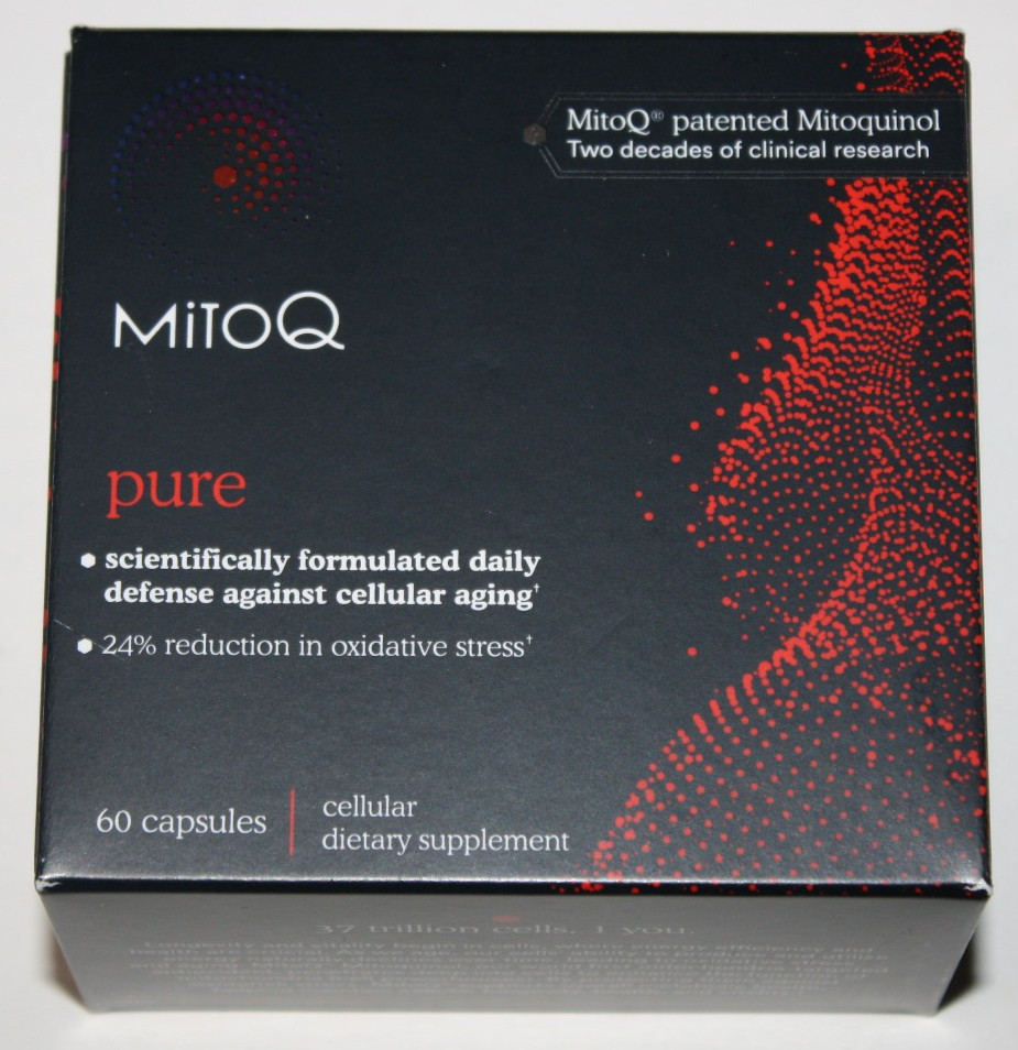 MitoQ Pure Advanced Mitochondria Supplement Superior Bio/ to CoQ10 04/28 NEW