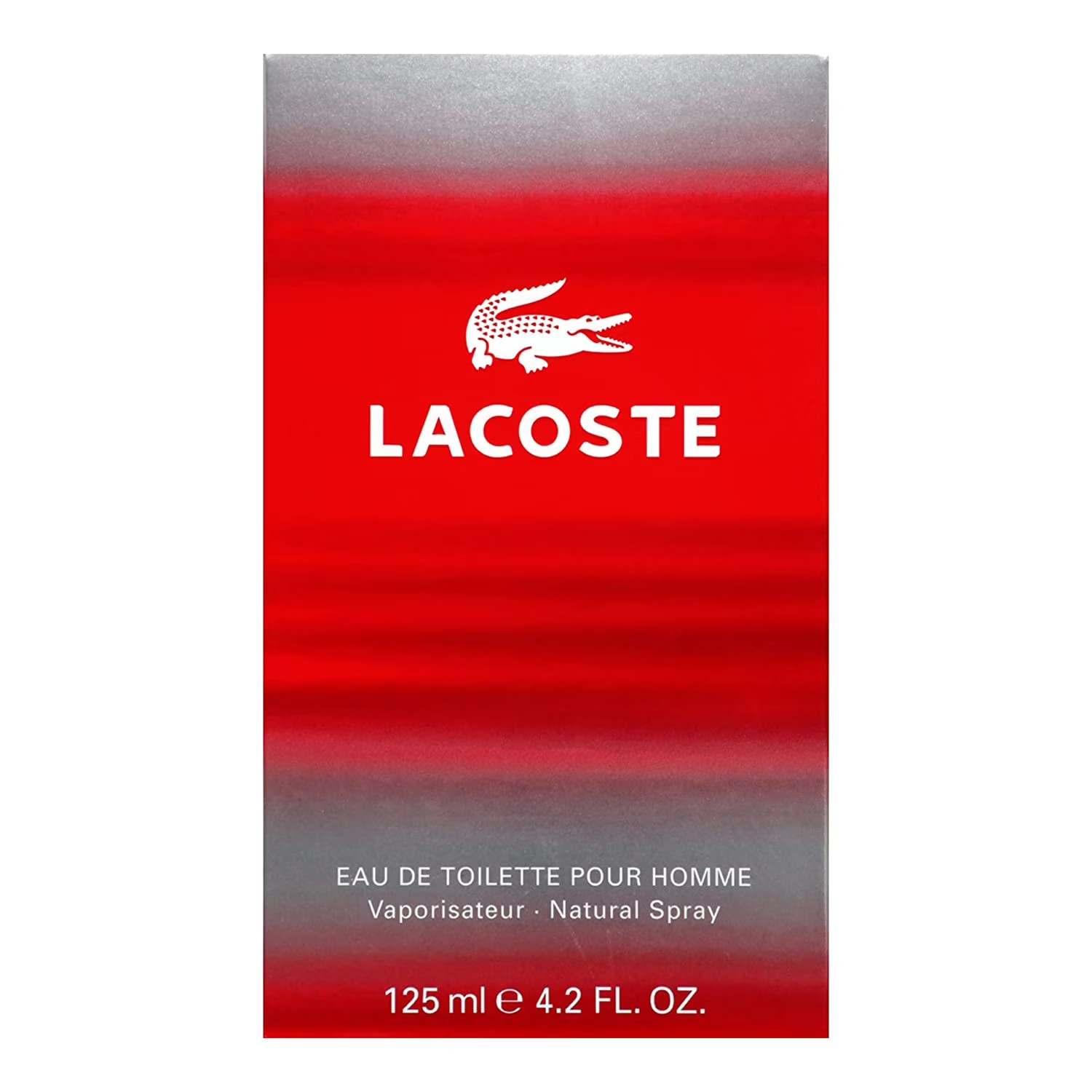 Lacoste Red Eau De Toilette Spray For Men 4.2 fl oz- Free Shipping