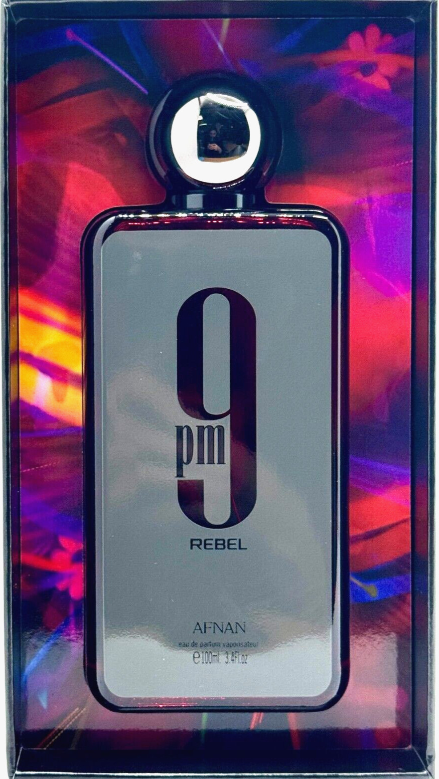 AFNAN 9PM REBEL EAU DE PARFUM SPRAY UNISEX 3.4 Oz / 100 ml BRAND NEW ITEM!!!