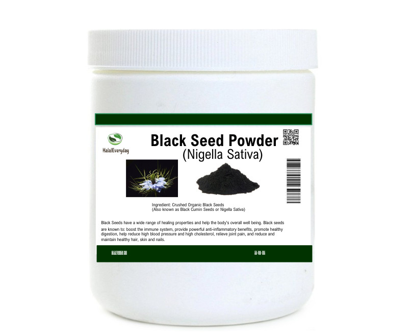 Black Seed Powder – 100% Pure Organic Cumin NIGELLA SATIVA Semilla Comino Negro