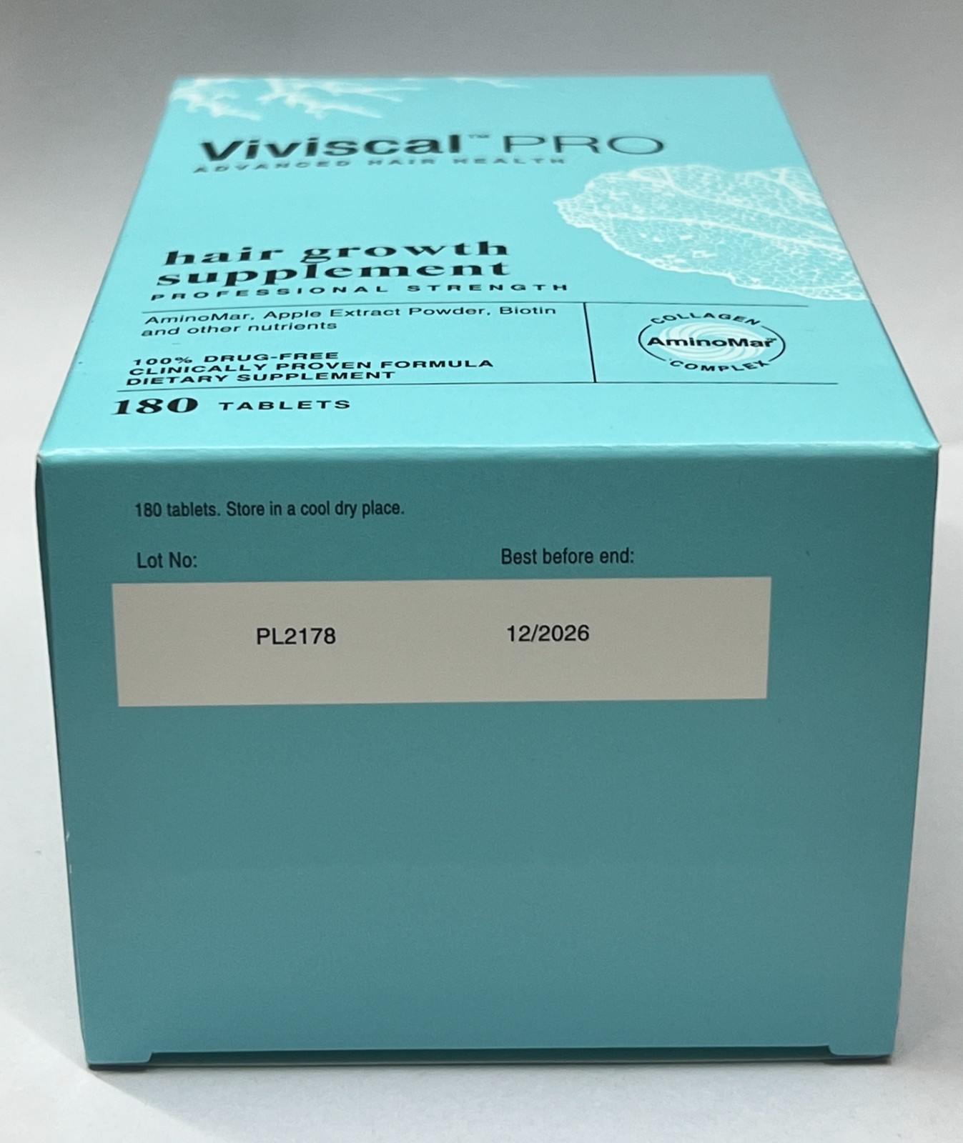 VIVISCAL PRO NEW IMAGE Professional Hair Growth Supplement 180 Tab