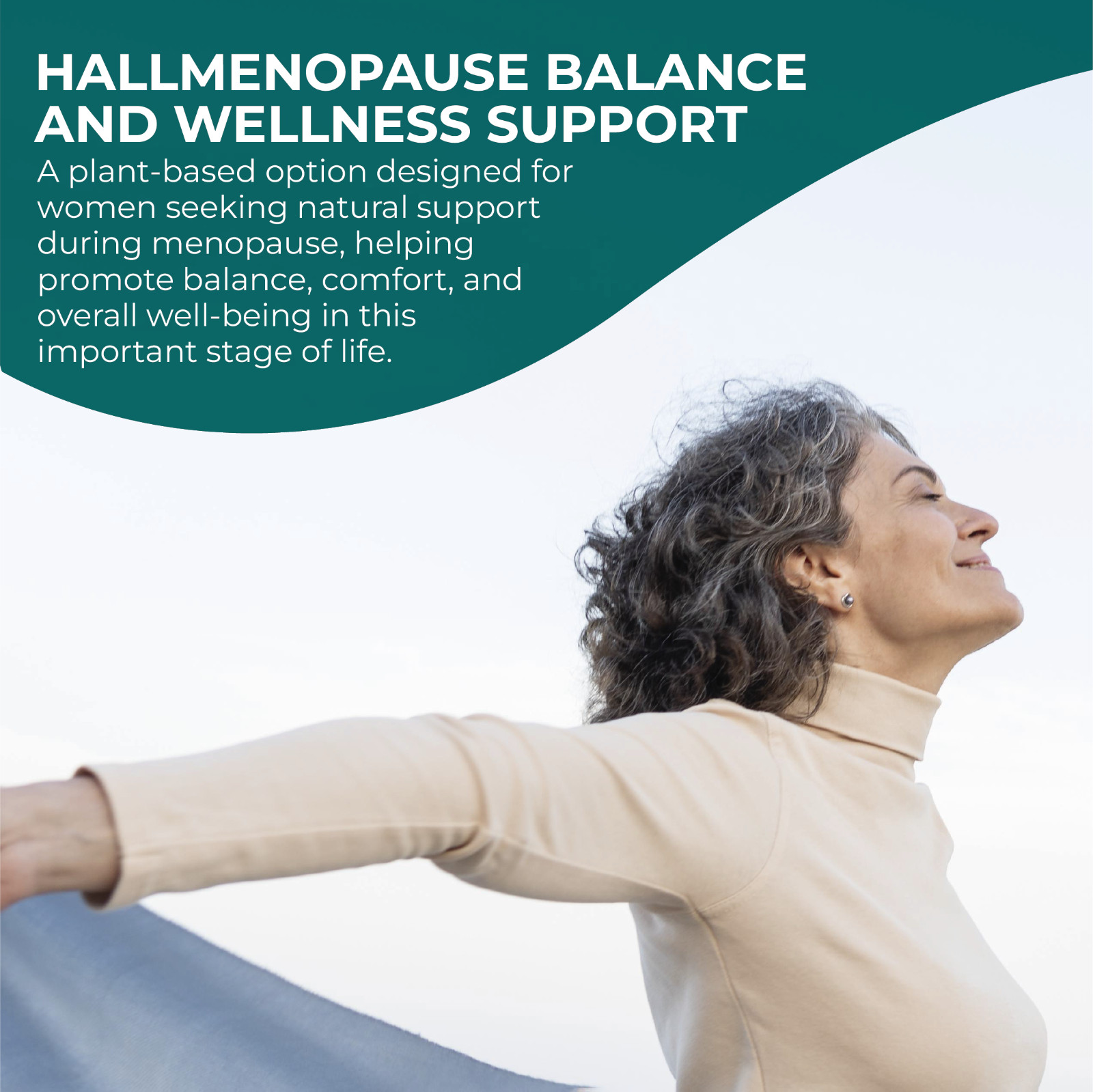 HALLMENOPAUS – Menopause Support – Hormone Balance – 30 Caps