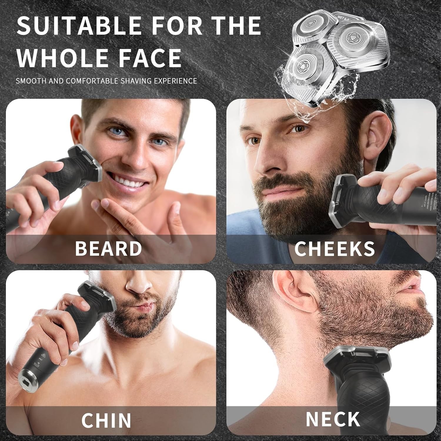 SH71/50 Shaving Head Compatible with Phili*s Shavers Series S5000 (S5XXX),S7000