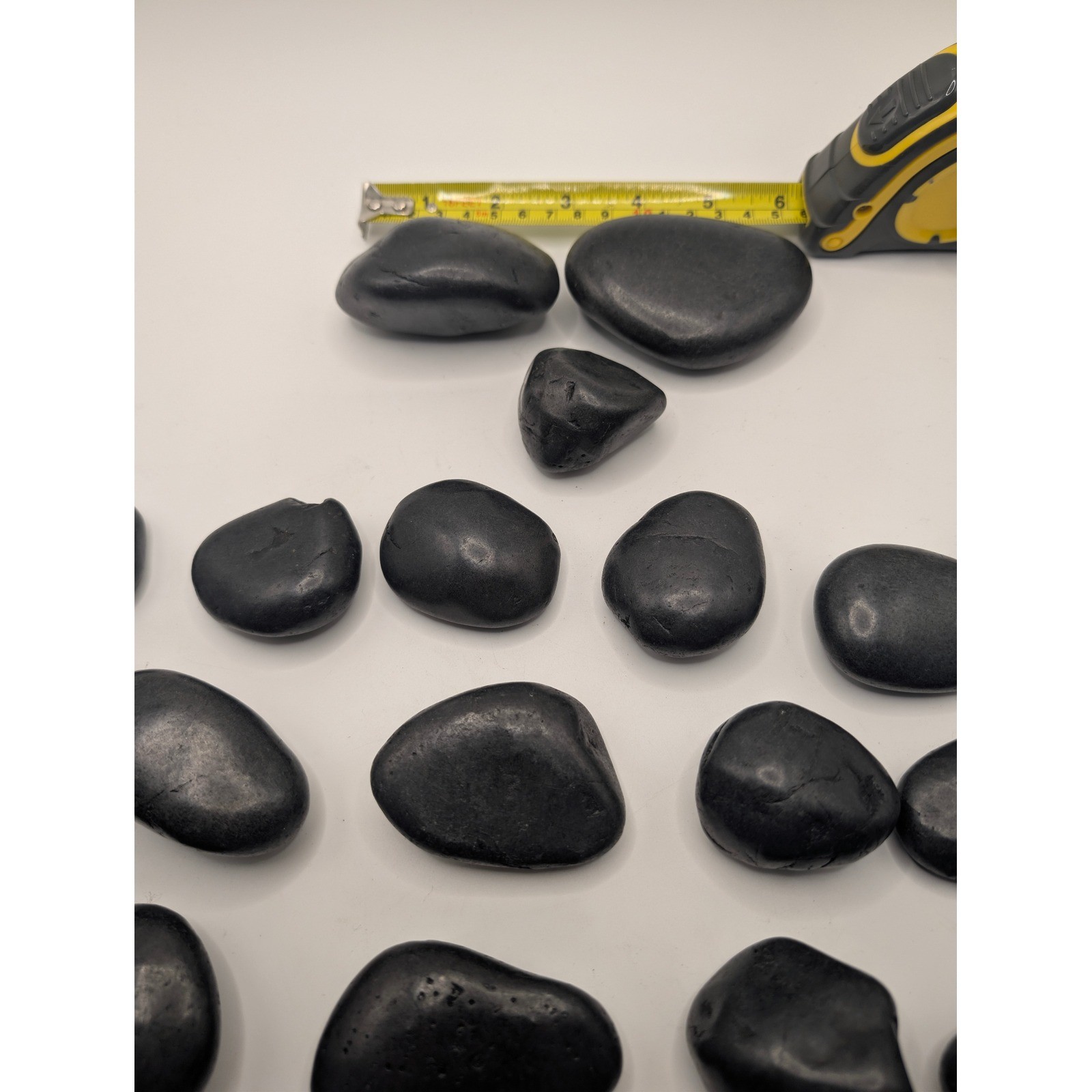 Unbranded Massage Heat Stones Black Basalt 21 Piece Set Spa Therapy